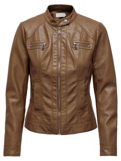 ONLBANDIT FAUX LEATHER BIKER NOOS O