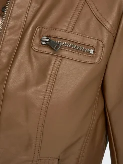 ONLBANDIT FAUX LEATHER BIKER NOOS O