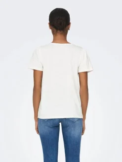 ONLBENITA S/S V-NECK TOP JRS
