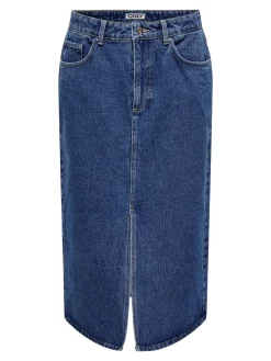 ONLBIANCA MIDI SKIRT DNM REA NOOS