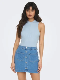 ONLBIANKA S/L O-NECK TOP KNT