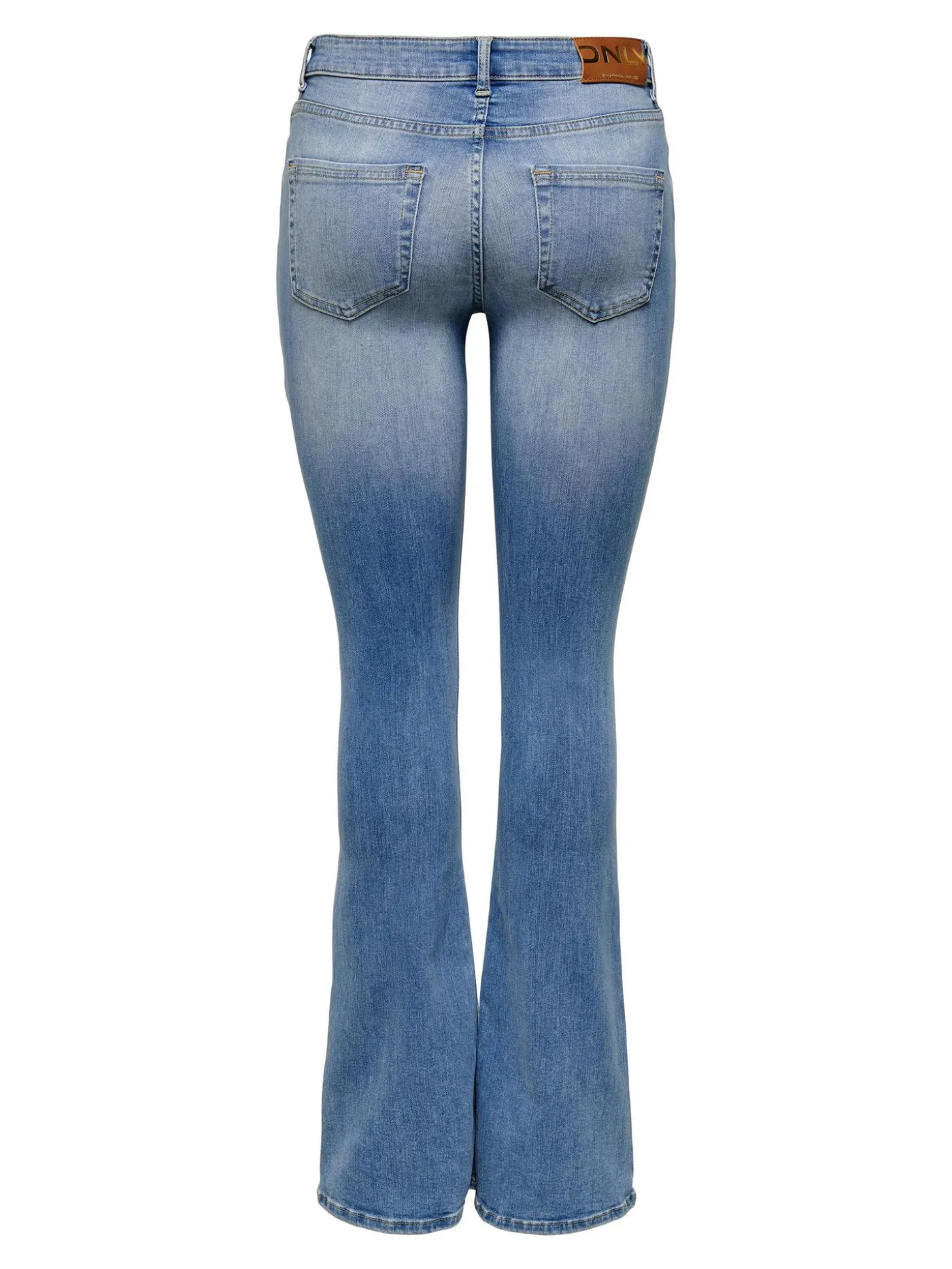 ONLBLUSH LIFE MID FLARED DNM TAI467 - Light Blue D