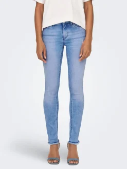 ONLBLUSH LIFE MID SK AK RAW REA4347 - Light Blue D