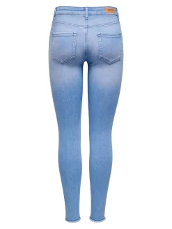 ONLBLUSH LIFE MID SK AK RAW REA4347 - Light Blue D