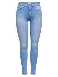 ONLBLUSH LIFE MID SK AK RAW REA4347 - Light Blue D