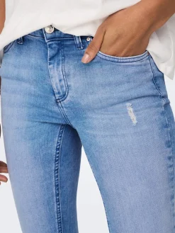 ONLBLUSH LIFE MID SK AK RAW REA4347 - Light Blue D