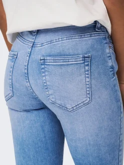 ONLBLUSH LIFE MID SK AK RAW REA4347 - Light Blue D