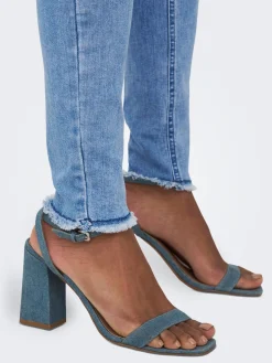 ONLBLUSH LIFE MID SK AK RAW REA4347 - Light Blue D