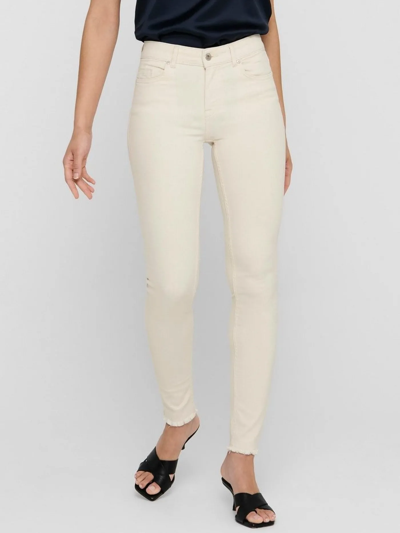 ONLBLUSH LIFE MID SK AK RW DOT019 - Ecru