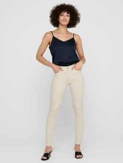 ONLBLUSH LIFE MID SK AK  RW  DOT019 - Ecru