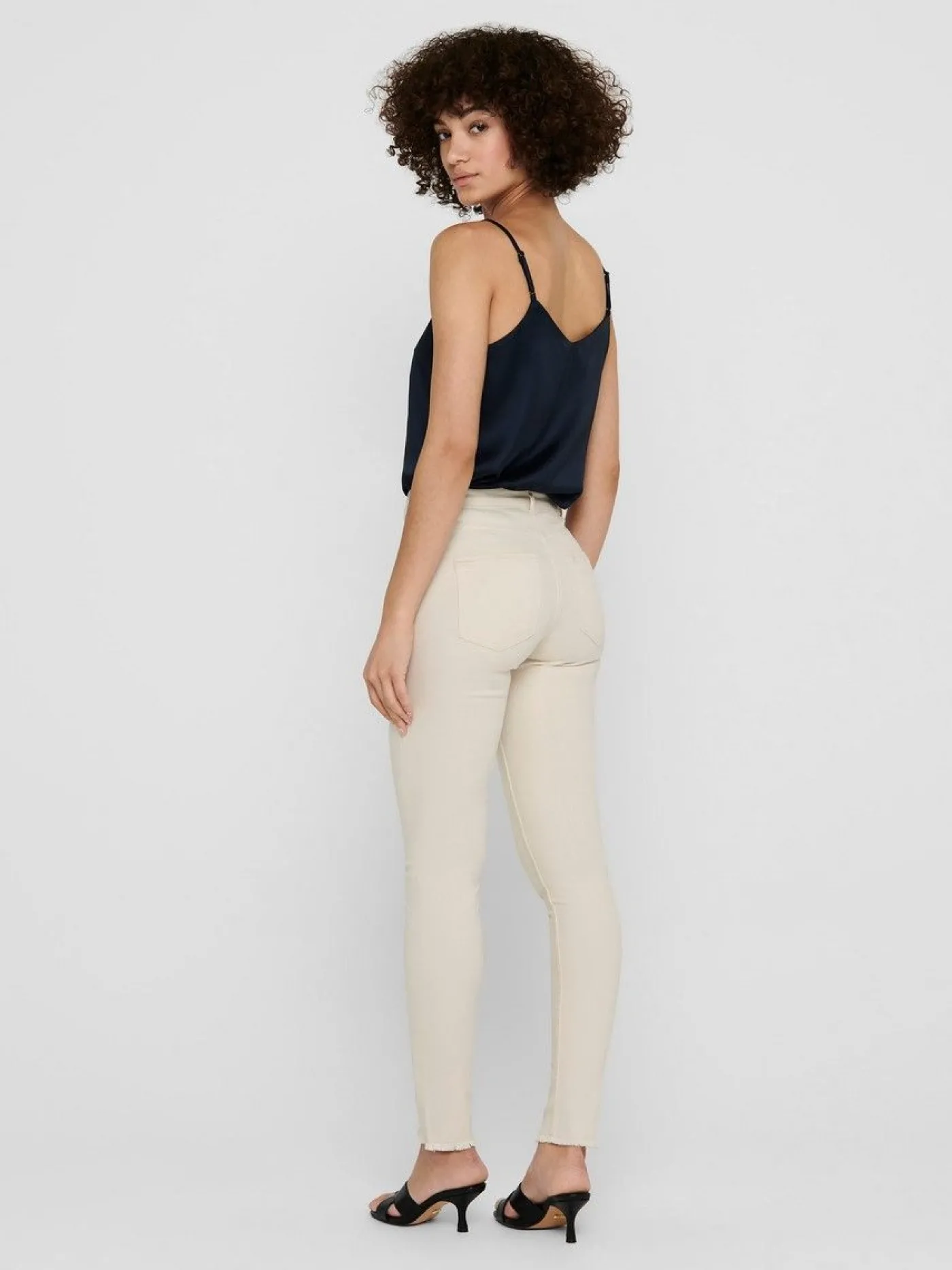 ONLBLUSH LIFE MID SK AK RW DOT019 - Ecru