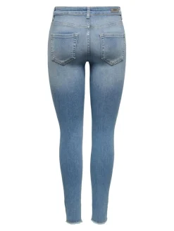 ONLBLUSH LIFE MID SK AK RAW REA1467 - Light Blue D