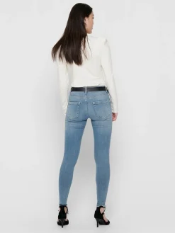 ONLBLUSH LIFE MID SK AK RAW REA1467 - Light Blue D