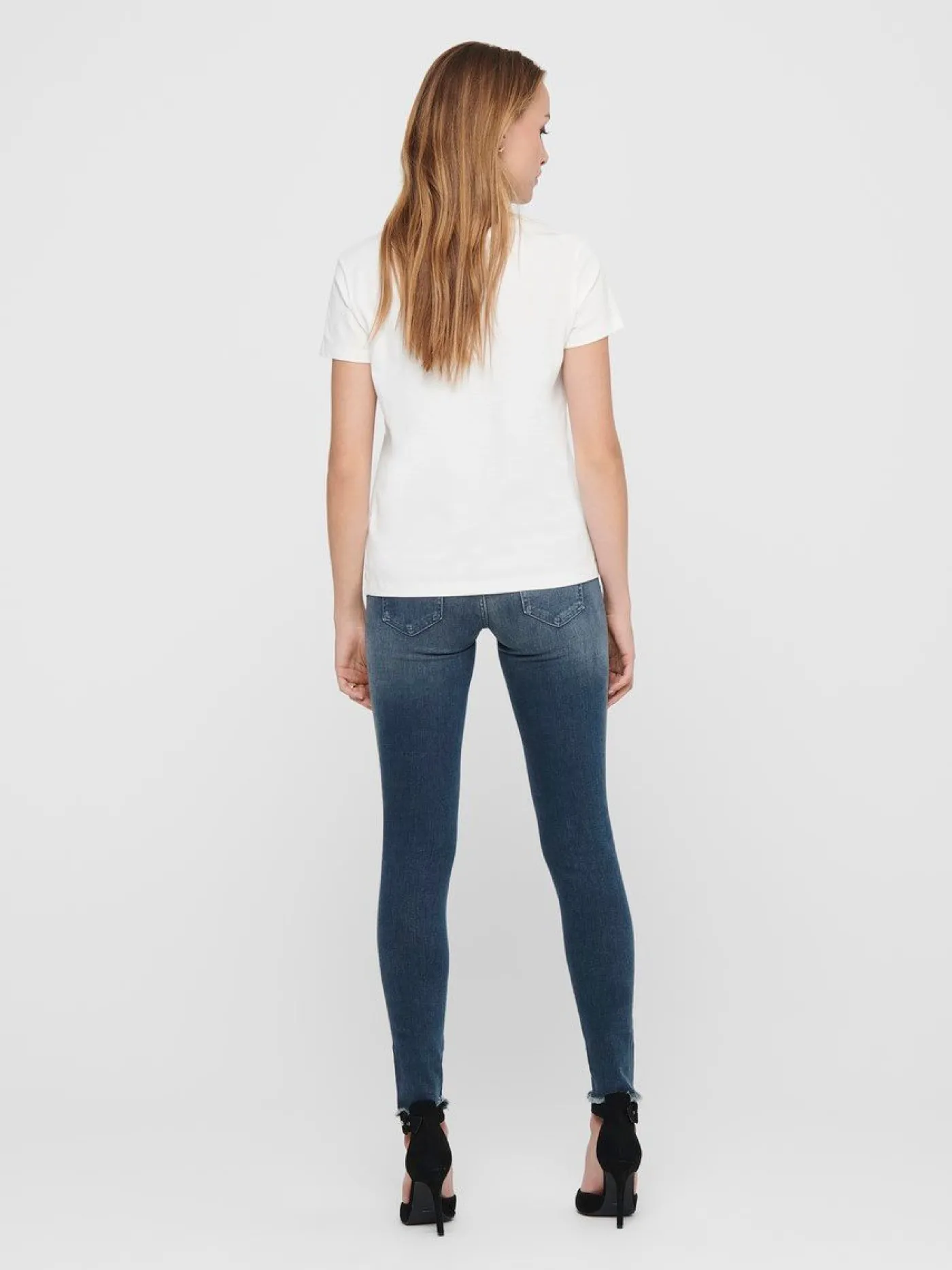 ONLBLUSH LIFE MID SK ANK RW REA422 - Special Blue