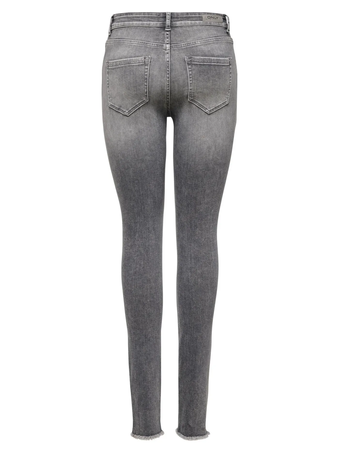 ONLBLUSH LIFE MID SK ANKRAW REA0918 - Grey Denim