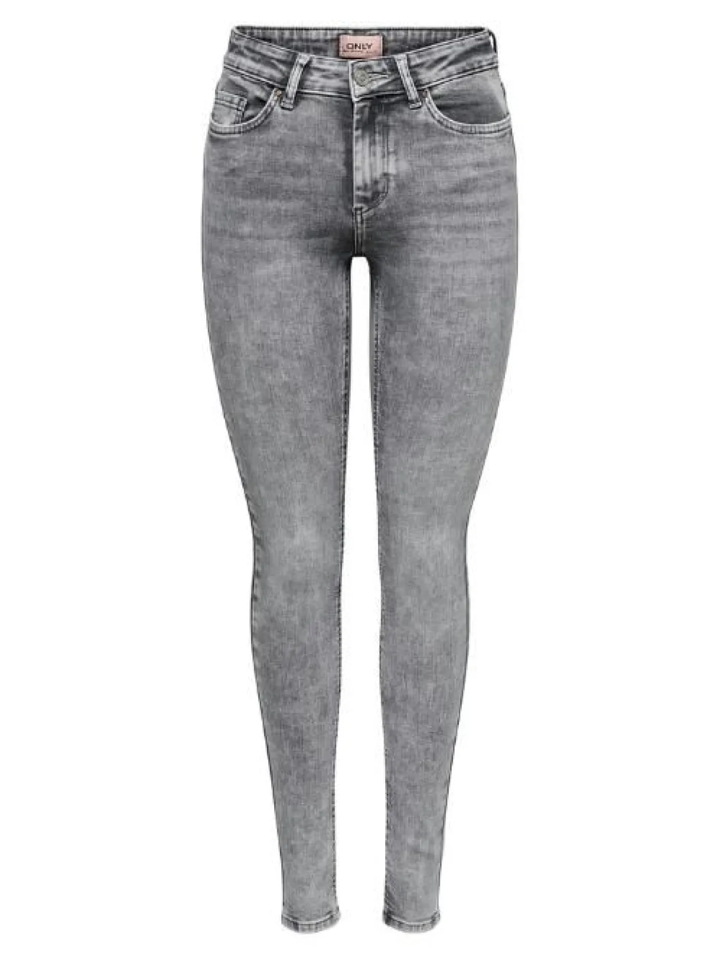 ONLBLUSH LIFE MID SK TAI918 NOOS - Light Grey Deni