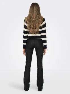 ONLBLUSH MID FLARED COATED PNT NOOS