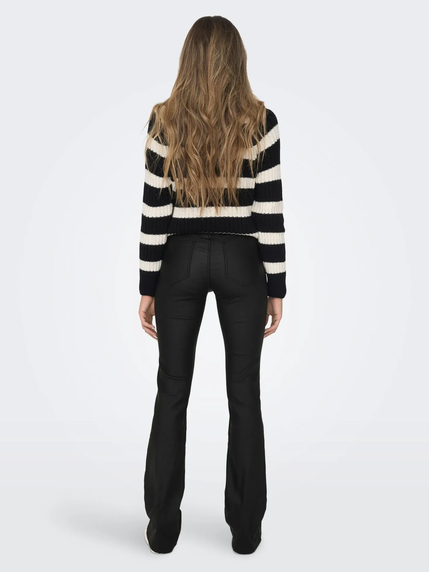 ONLBLUSH MID FLARED COATED PNT NOOS