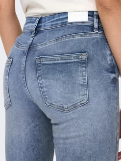 ONLBLUSH MID SK ANK RAW DNM REA694 - Medium Blue D