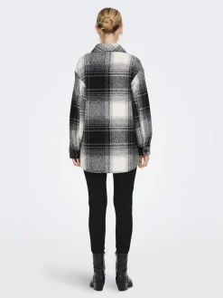 ONLBRITT SHACKET CC OTW - Black/Cloud Dancer