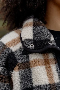 ONLCALISTA LIFE CHECK TEDDY JACKET