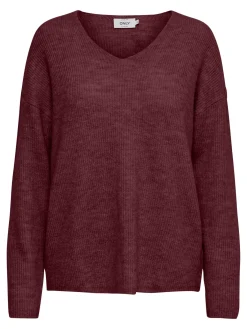 ONLCAMILLA V-NECK L/S PULLOVER KNT