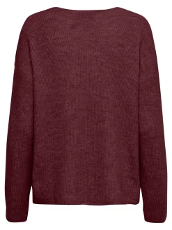 ONLCAMILLA V-NECK L/S PULLOVER KNT