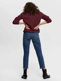 ONLCAMILLA V-NECK L/S PULLOVER KNT