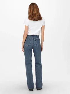 ONLCAMILLE LIFE EX HW WIDE DNM NOOS - Medium Blue