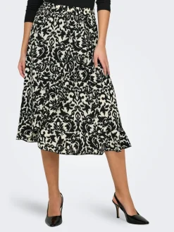 ONLCARLY FLOUNCE LONG SKIRT WVN NOO