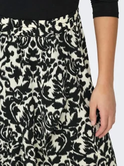 ONLCARLY FLOUNCE LONG SKIRT WVN NOO