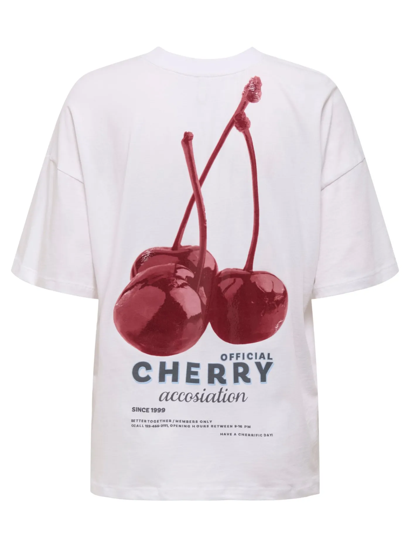 ONLCARRIE LIFE S/S CHERRY TOP BOX J