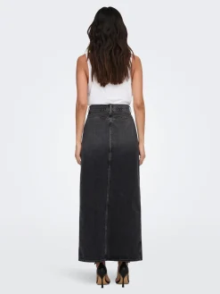 ONLCILLA LONG SLIT SKIRT DNM NOOS