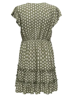 ONLCLAUDETTE LIFE SS MINI DRESS WVN