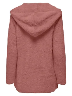 ONLCONTACT HOOD SHERPA COAT CC OTW