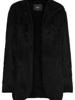 ONLCONTACT HOOD SHERPA COAT CC OTW