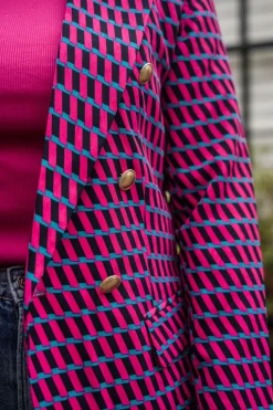 ONLCORINNA-ABBA L/S AOP BLAZER CC T