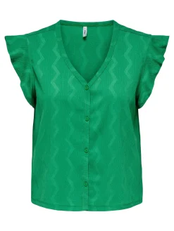 ONLDIA S/S V-NECK TOP CS CBO JRS