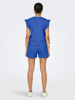 ONLDIA S/S V-NECK TOP CS CBO JRS