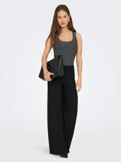 ONLEA GLITTER S/L 2-WAYS TOP JRS NO