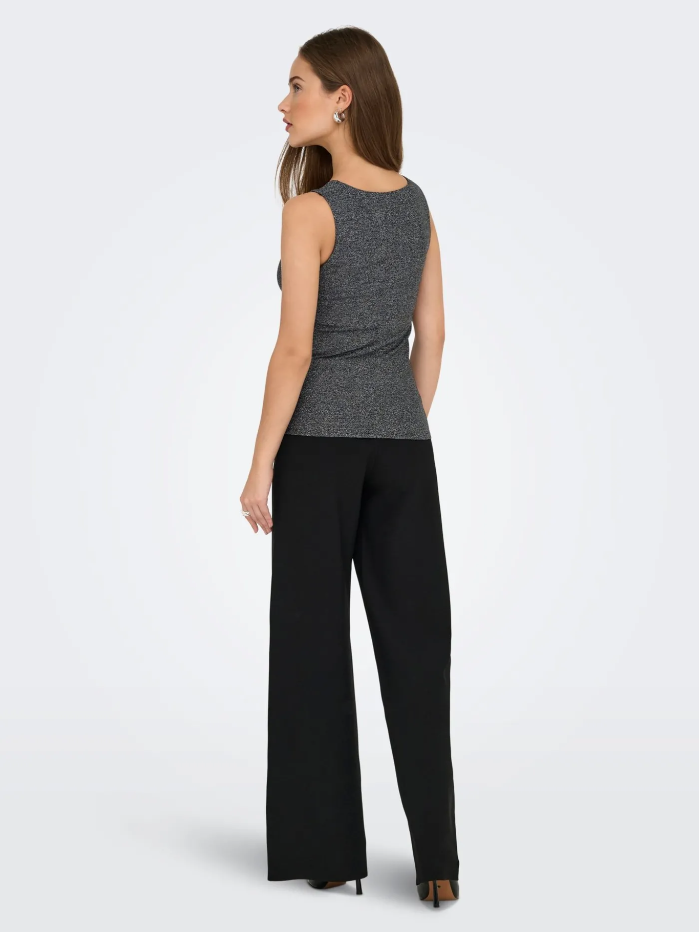 ONLEA GLITTER S/L 2-WAYS TOP JRS NO