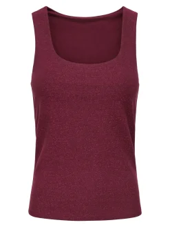 ONLEA GLITTER S/L 2-WAYS TOP JRS NO