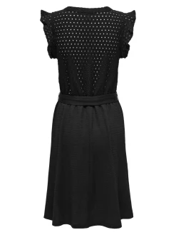 ONLELISA S/L V-NECK DRESS CS JRS