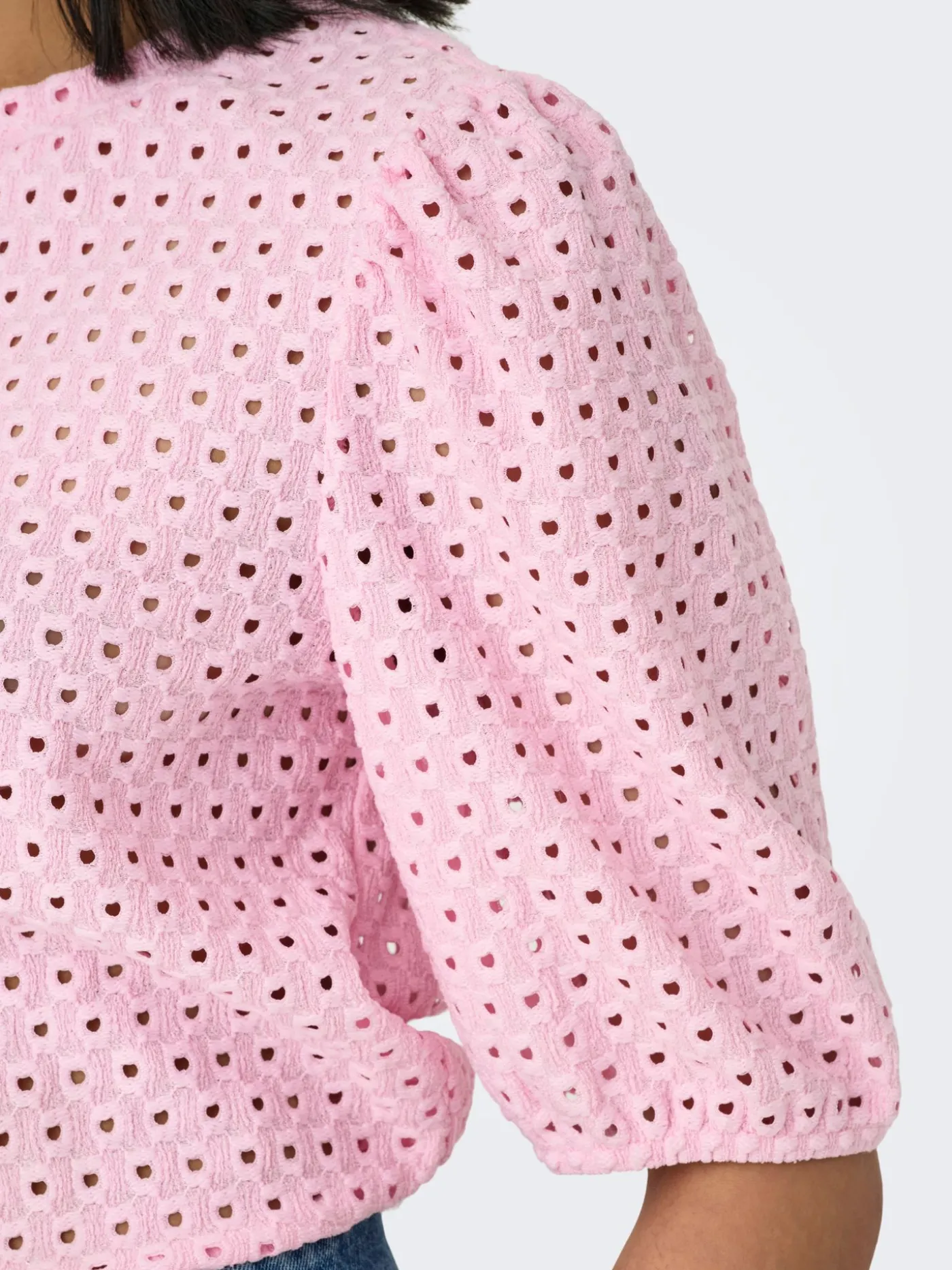 ONLELISA S/S O-NECK TOP BOX JRS