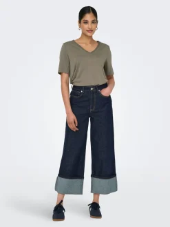 ONLELISE S/S V-NECK TOP JRS