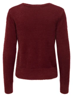 ONLELLA PIUMO LS V-NECK NCA KNT