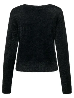 ONLELLA PIUMO LS V-NECK NCA KNT