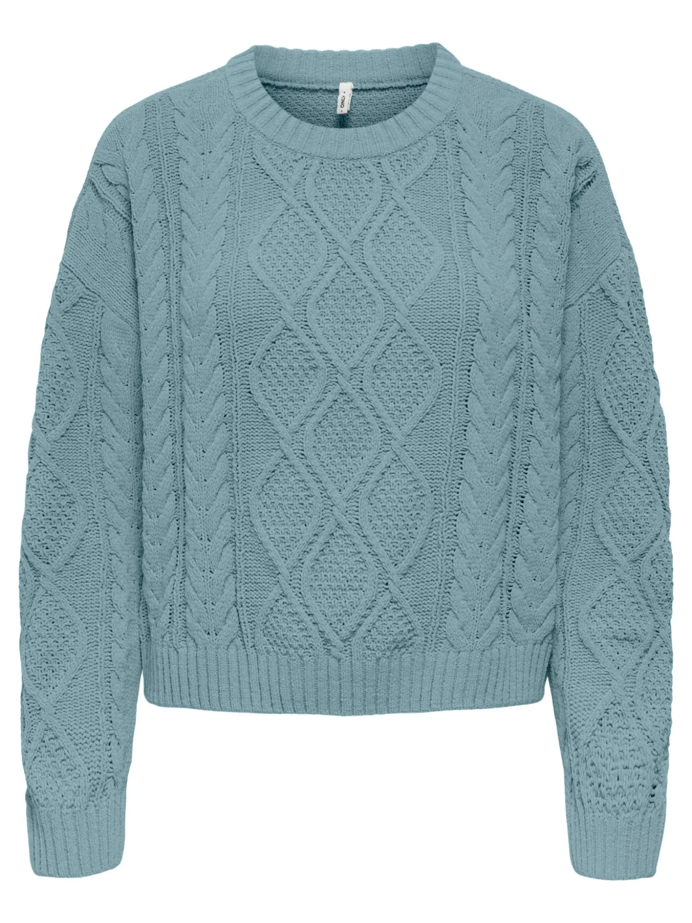 ONLELLY LIFE LS CABLE O-NECK CC KNT