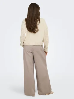 ONLELLY LIFE LS CABLE O-NECK CC KNT