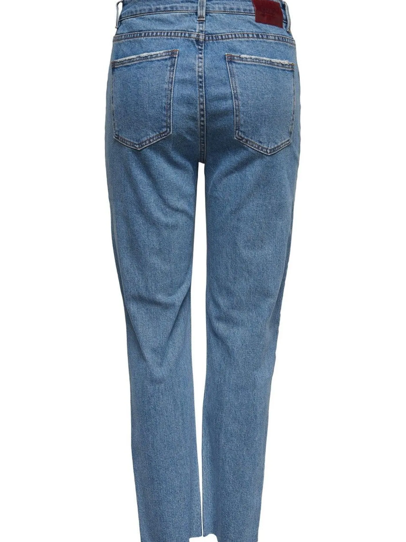 ONLEMILY HW ST RAW CR AN MAE06 NOOS - Light Blue D